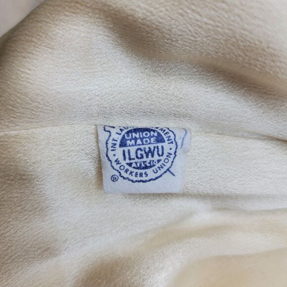 Metzger's Vintage 60's Womens Cream 100% Pure Cashmere Fur Trim Collar Cape Coat - Picture 13 of 15